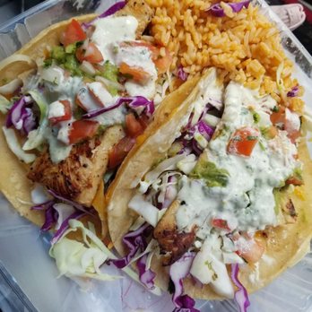 Honey's Bistro - Fish Tacos... SO TASTY! - Breakfast & Brunch Near Me - Encinitas, California
