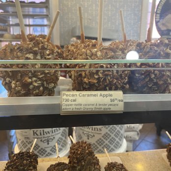 Kilwins Ice Cream - Chocolate - Fudge - Caramel apples they look amazing! - Ice Cream & Frozen Yogurt Near Me - St. Augustine, Florida