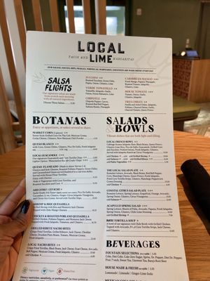Menu photo 2 Local Lime | Germantown Germantown, TN