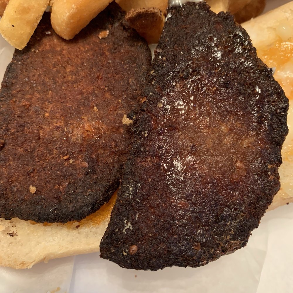 Patton's Hot Sausage Po' Boy - NOT Patton's Hot Sausage Po' Boy - NOT