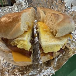 Philly Bagels - Bagel with Cream Cheese, beacon,eggs
