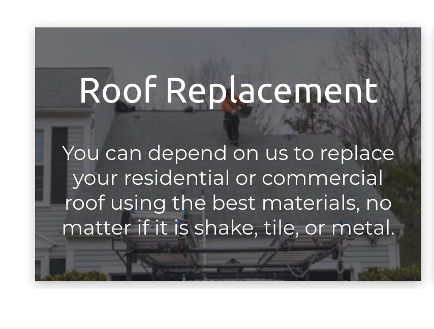 Slide of A to Z Professional Roofing