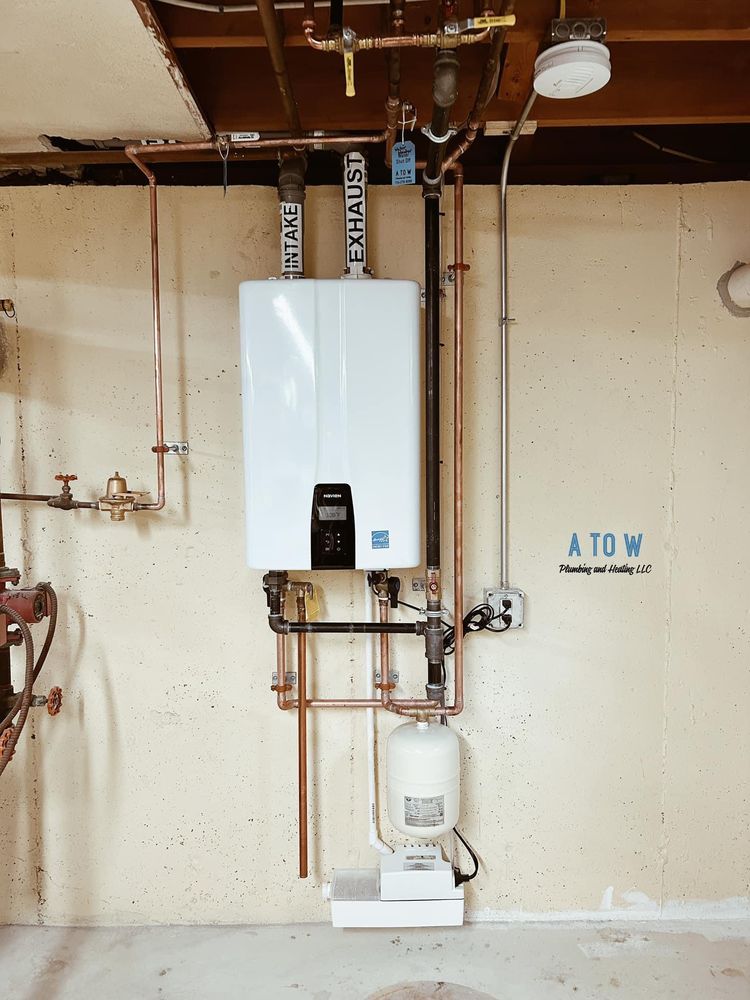 Slide of A to W Plumbing and Heating