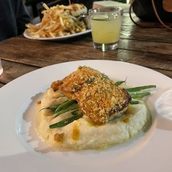 Corner Restaurant - Jalapeño Honey Mustard Grouper - Bars Near Me - Austin, Texas