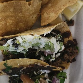 Stevie's Bar and Grill - Carne asada taco and shrimp taco. Delicious! Tortillas taste homemade - Sports Bars Near Me - San Jose, California Stevie's Bar and Grill - Carne asada taco and shrimp taco. Delicious! Tortillas taste homemade - Sports Bars Near Me - San Jose, California