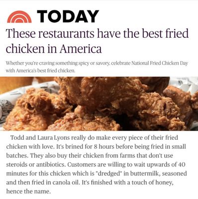 Love & Honey Fried Chicken by null