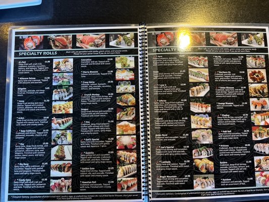 Menu photo 3 Sushi Hook Sacramento, CA