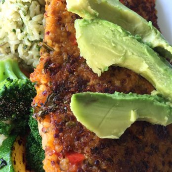 A Moveable Feast - The veggie patty was yummy - Health Markets Near Me - Houston, Texas