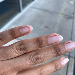 Serenity Nails Salon - Manicured my nails to the skin! No! And didn't even recognize this was not ok!