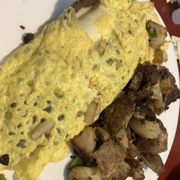 Philly cheesesteak omelet