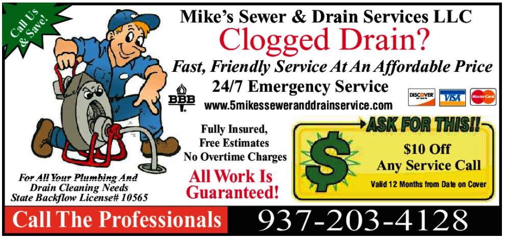 Slide of Mike's Sewer and Drain Service