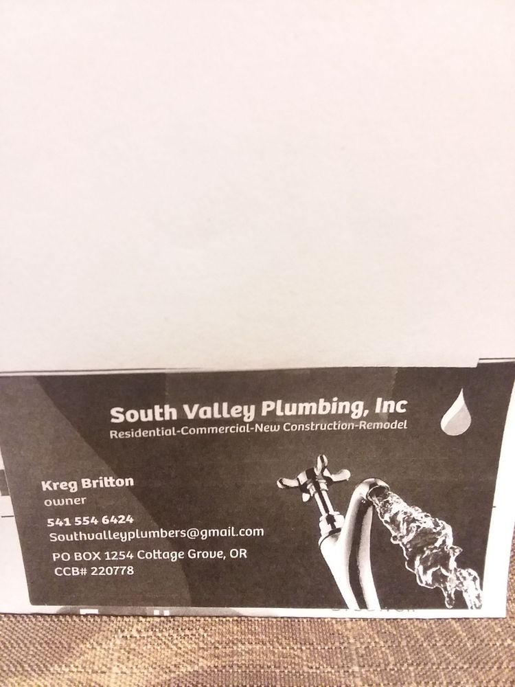 Slide of South Valley Plumbing