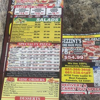 Gezziny's Homemade Pizza - Pizza Near Me - Palmdale, California Gezziny's Homemade Pizza - Pizza Near Me - Palmdale, California