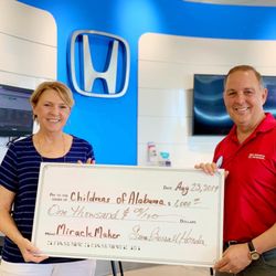 Sam Boswell Honda - Sam Boswell Honda is proud to donate to Children's of Alabama!