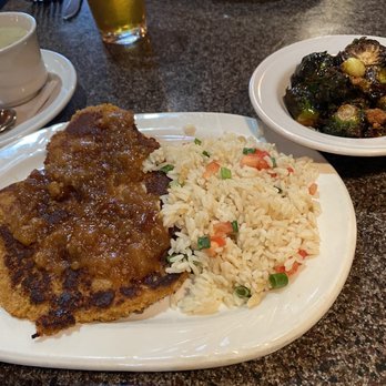 Sahm's Restaurant - Cashew encrusted tilapia - American Near Me - Fishers, Indiana Sahm's Restaurant - Cashew encrusted tilapia - American Near Me - Fishers, Indiana