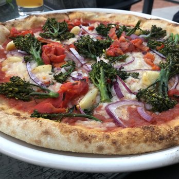 Base Pizzeria - The Veggie pizza with vegan Daiya mozz cheeze! - Pizza Near Me - Phoenix, Arizona
