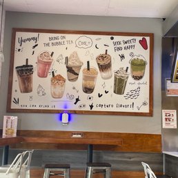 the menu