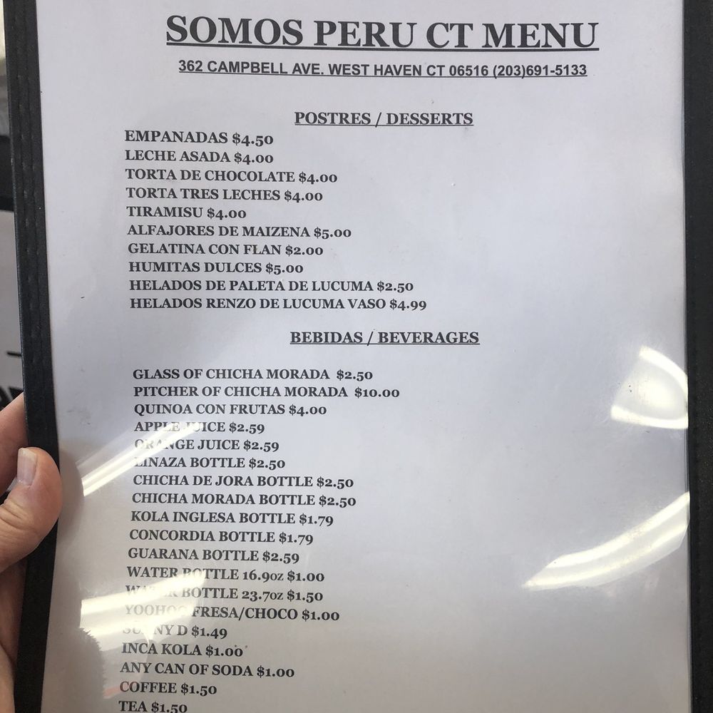somos peru - Lunch Menu - International Grocery Near Me - West Haven, Connecticut somos peru - Lunch Menu - International Grocery Near Me - West Haven, Connecticut