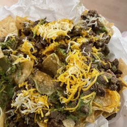 Nachos? I thought the base of nachos was chips and cheese.