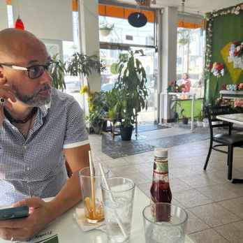 The Vegan Joint - My husband looking around. - Vegan Near Me - Los Angeles, California The Vegan Joint - My husband looking around. - Vegan Near Me - Los Angeles, California