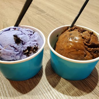 Local Creamery Plano - Cookie monster & dairy free chocolate oreo - Ice Cream & Frozen Yogurt Near Me - Plano, Texas Local Creamery Plano - Cookie monster & dairy free chocolate oreo - Ice Cream & Frozen Yogurt Near Me - Plano, Texas