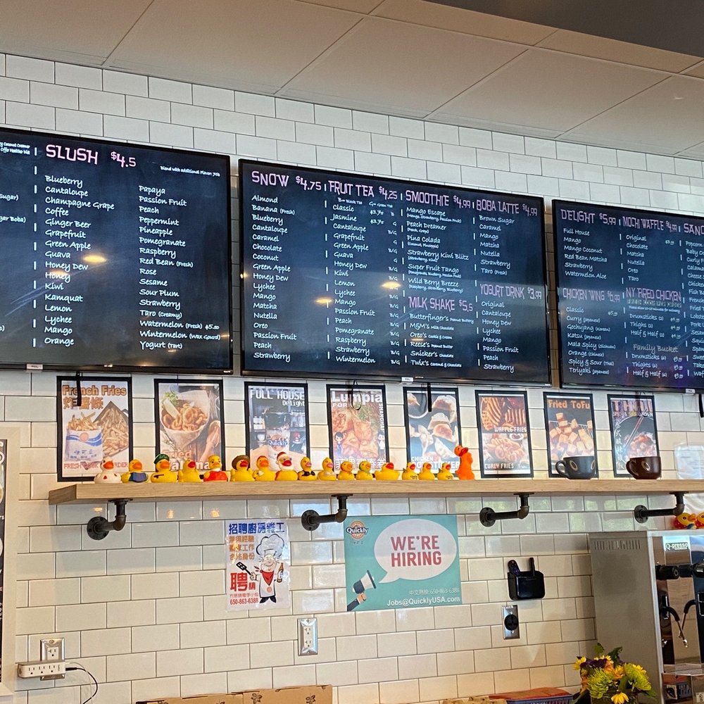 Quickly - Menu - Bubble Tea Near Me - Hayward, California Quickly - Menu - Bubble Tea Near Me - Hayward, California