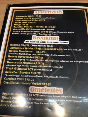 Menu photo 1 Pakos Bar & Grill South El Monte, CA Menu photo 1 Pakos Bar & Grill South El Monte, CA