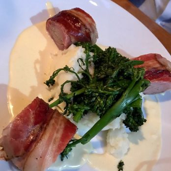 Soby's - Bacon wrapped pork tenderloin - New American Near Me - Greenville, South Carolina
