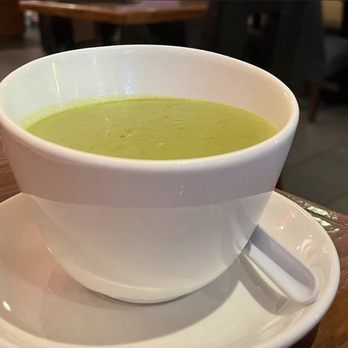 Izu Sushi - Coconut curry edamame soup - 4. Green Creamy Soup - Japanese Near Me - Lansdale, Pennsylvania Izu Sushi - Coconut curry edamame soup - 4. Green Creamy Soup - Japanese Near Me - Lansdale, Pennsylvania