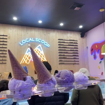 Local Scoop - The ice cream flight was the perfect way to try a few flavors and share. - Ice Cream & Frozen Yogurt Near Me - Mammoth Lakes, California