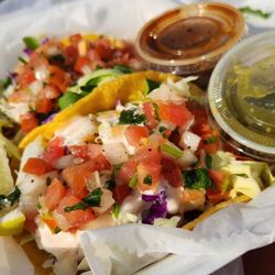 Zamorales Grill - Fish taco and shrimp taco