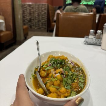Chaat Bhavan - Aloo Tikki with Chana - Indian Near Me - Fremont, California