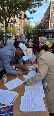 Julian M Hill - Notary Public of New York - Boricua College Open House Block Party in Harlem, NYC - Manhattan, NY