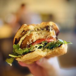 Nico's Pier 38 - Crab Cake Burger