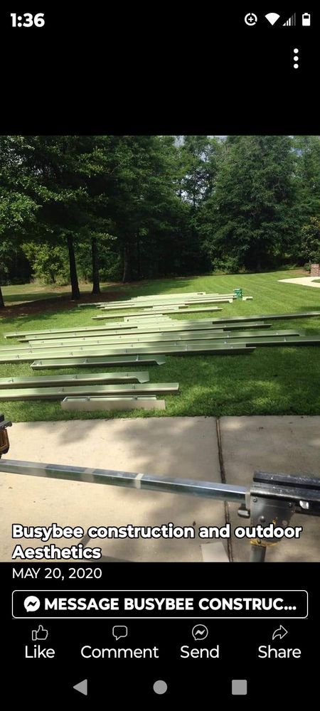 Slide of Busybee construction & outdoor Aesthetics