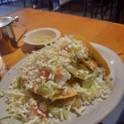 El Flamingo DeRidder - Shredded Chicken Tacos.... The BOMB!