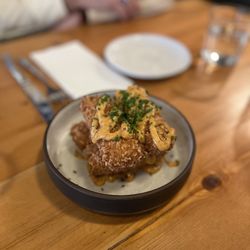 Chomp Kitchen and Drinks - Crab Rangoon mozzarella sticks