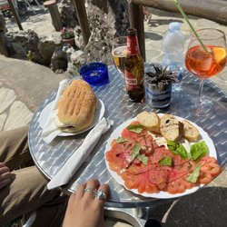 Bar Tiberio - Tuna Sandwich & Caprese Salad