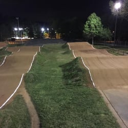 Hornet's Nest BMX Track - Hornet's Nest Track picture. Night before 2015 State Qualifier race