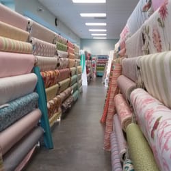 Fabric Showcase - Rows and rows of beautiful choices