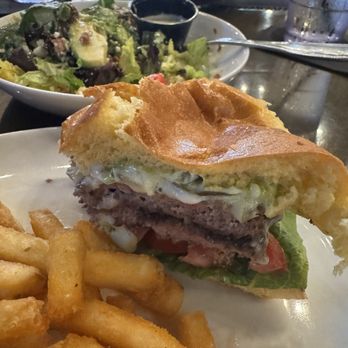 Lola's Burger & Tequila Bar - Part of the smash burger and perfectly crispy fries - Burgers Near Me - Roswell, Georgia
