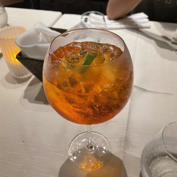 Beach Palace Cancun - Italian restaurant - Aperol Spritz - Resorts Near Me - Cancún, ROO