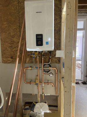 W&A Plumbing and Heating Services Logo