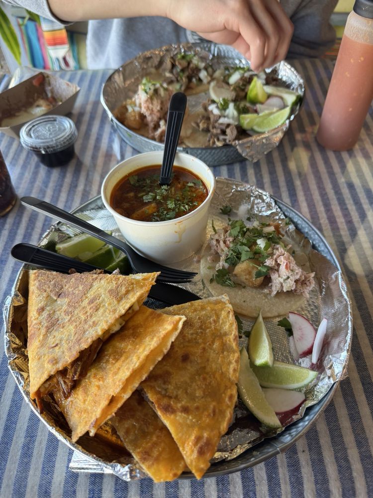 Food from Los Ninos Taqueria