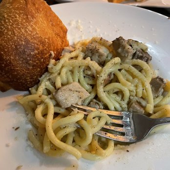 FERRO - Cacio e Pepe, somewhat watery. Don't get the added porchetta - Pizza Near Me - Idyllwild, California FERRO - Cacio e Pepe, somewhat watery. Don't get the added porchetta - Pizza Near Me - Idyllwild, California