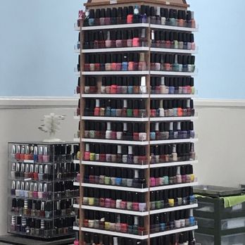 Sunrise Nails And Spa - So many great colors to choose from! This doesn't even include all of the gel options. - Nail Salons Near Me - Upland, California