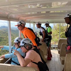Carambola Zipline - 30 Minute Safari Bus ride to the top of St. Croix with 2 photo stops along the way and some history of the island!