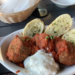 Levee House Bistro - Meatballs with Ricotta