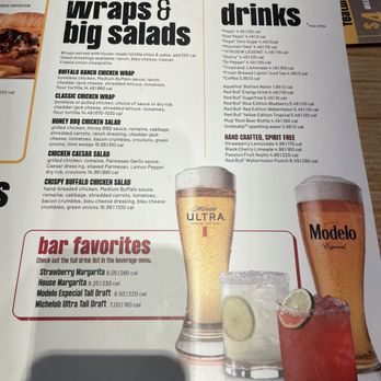Buffalo Wild Wings - Menu - Sports Bars Near Me - Riverside, California
