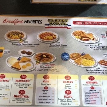 Waffle House - Menu - American Near Me - Phoenix, Arizona
